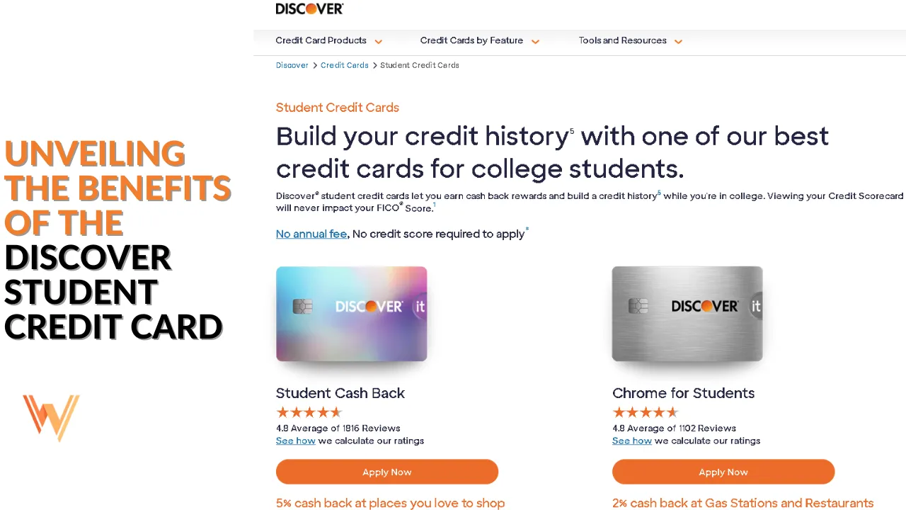 Discover Student Credit Card